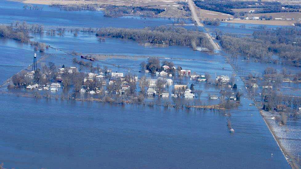 Flooding of Winslow NE