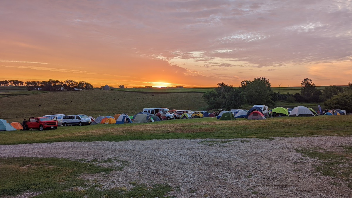 RAGBRAI 2022 Camping