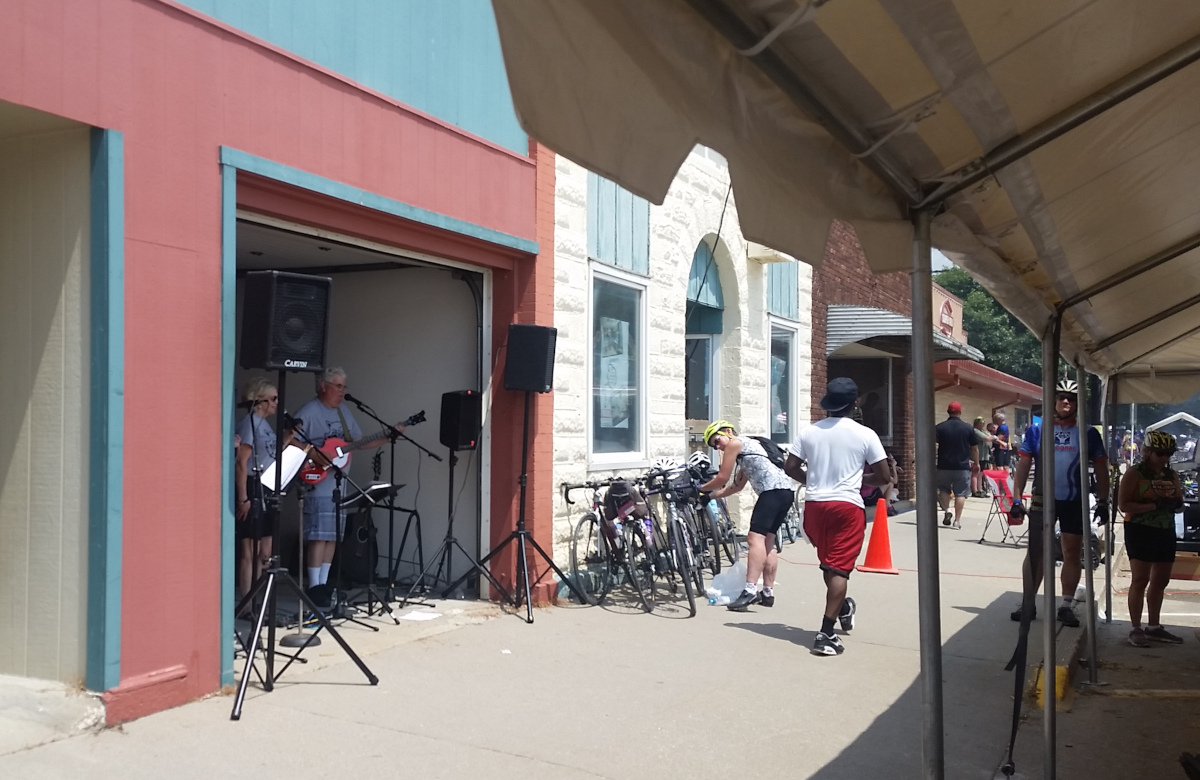Band in Downtown Garage - Coon Rapids, Iowa