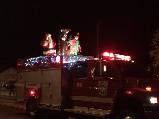 Lighted Christmas Parade, Image courtesy of Christy Steinle