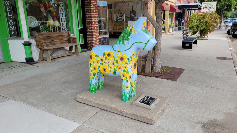 Dala Horse in Lindsborg, Kansas