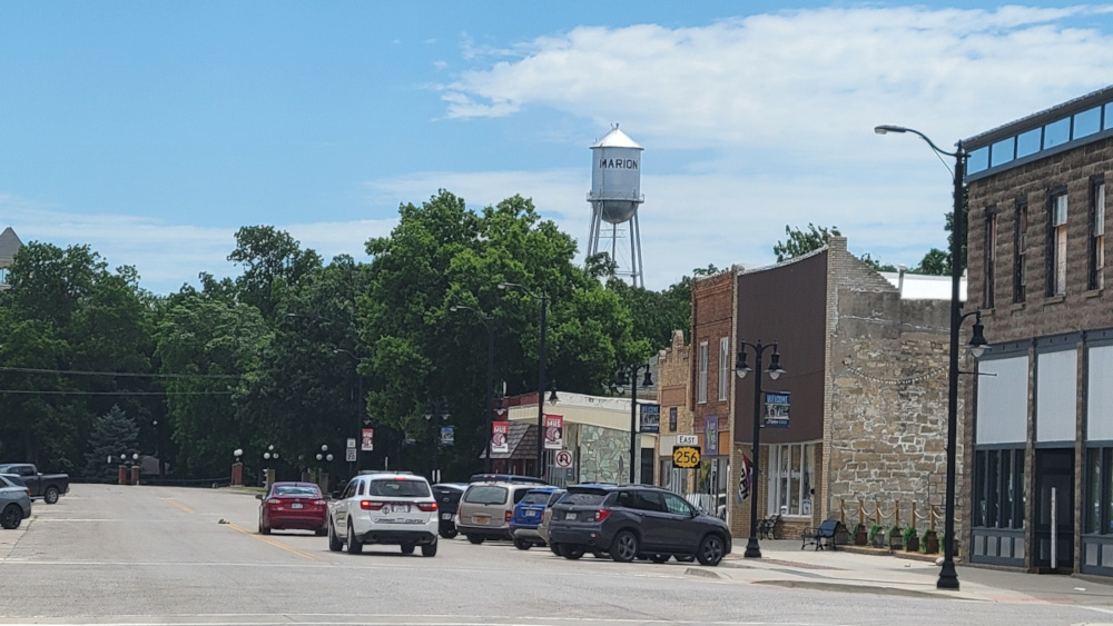 Downtown Marion, Kansas