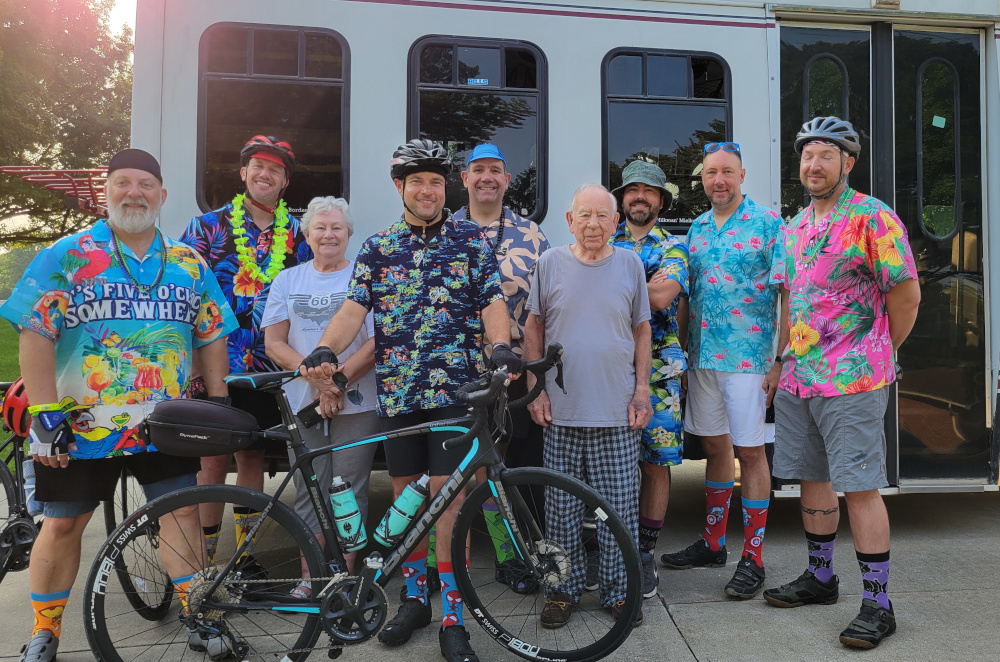 Buff Riders and Family, RAGBRAI 2024