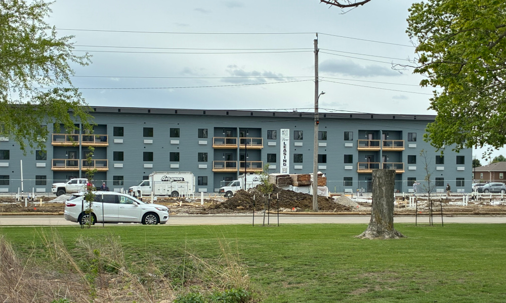 Multifamily Housing Under Construction in Knoxville's Veterans District