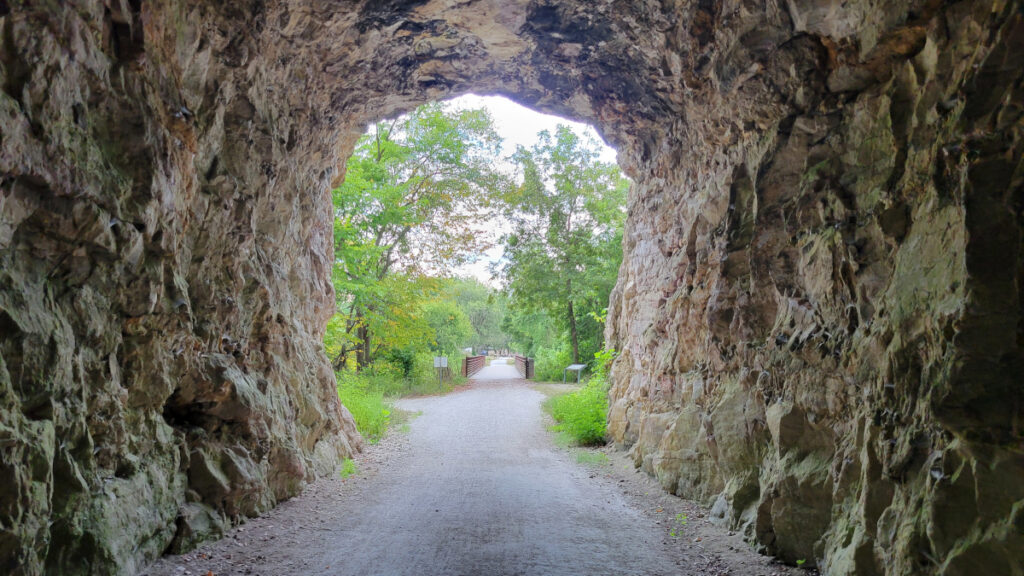 Katy Trail Tunnel - Rocheport