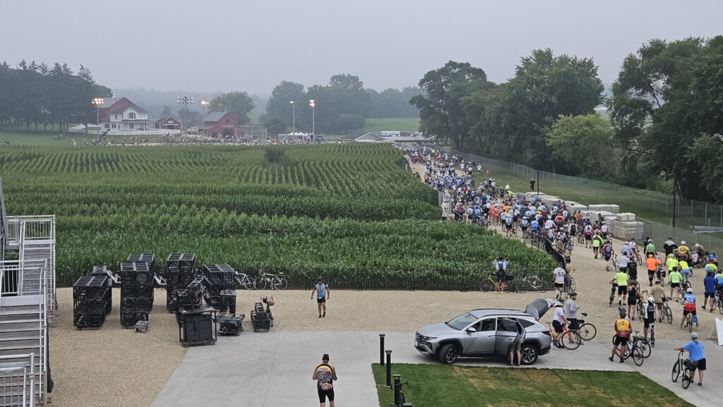 Path from One Stadium to the Next - Field of Dreams