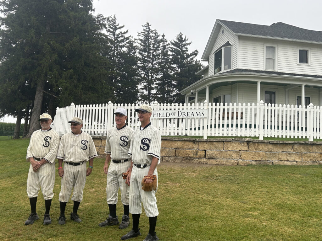 Characters in Baseball Uniforms - Field of Dreams